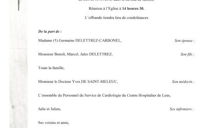 MONSIEUR MARCEL DELETTREZ