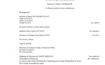 MONSIEUR MARCEL FLUET