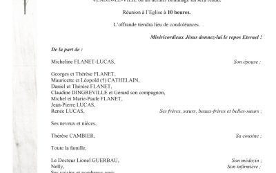 MONSIEUR PIERRE FLANET