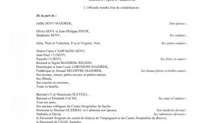 MONSIEUR OLIVIER SENY