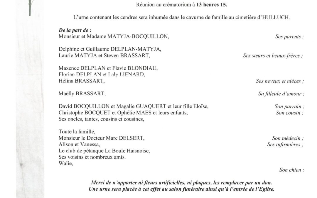 MONSIEUR BRIAN MATYJA