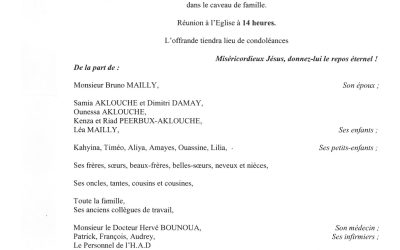 MADAME FATIMA MAILLY NÉE BOUATROUS