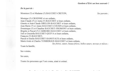MONSIEUR ERIC BAUCHET