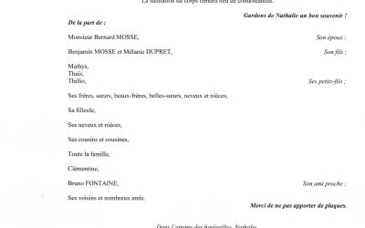 MADME NATHALIE CAUMONT