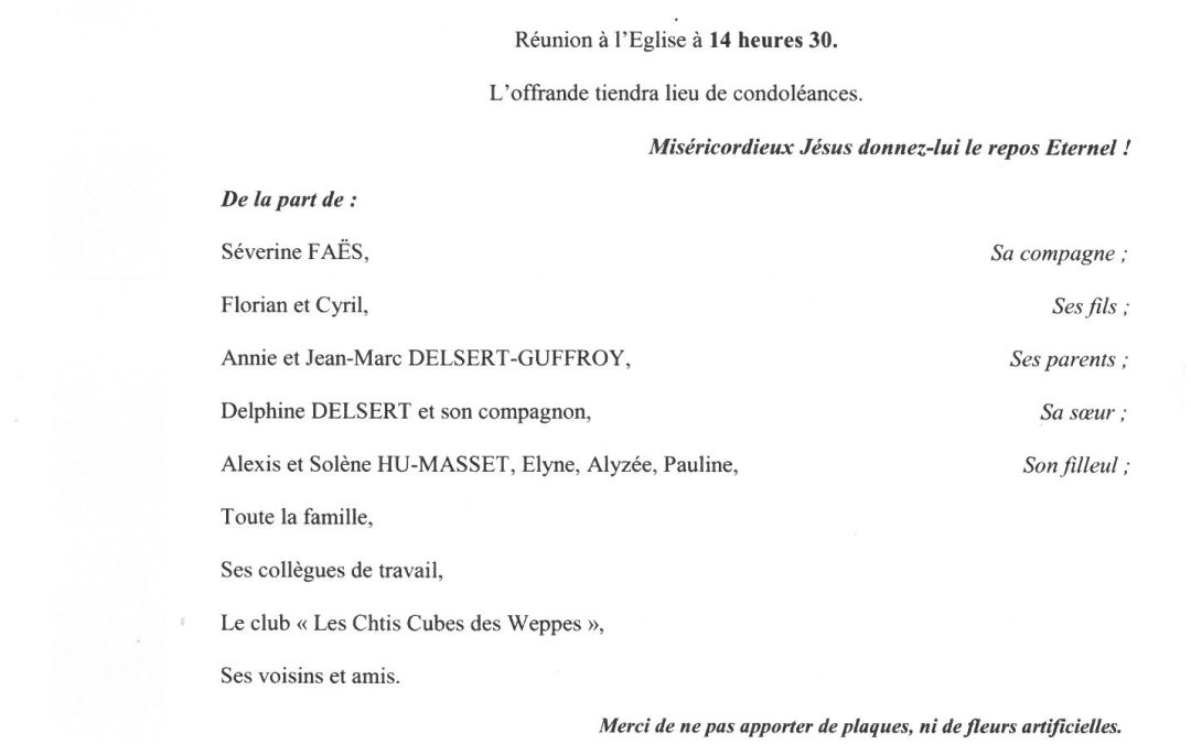 MONSIEUR YANNICK DELSERT