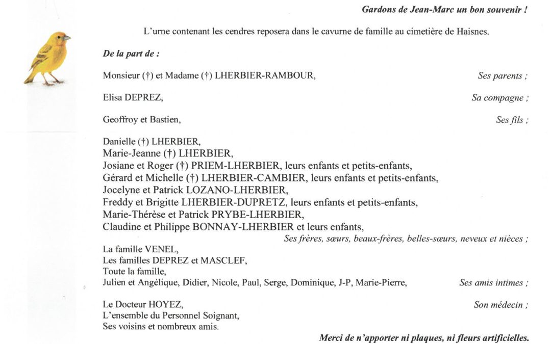 MONSIEUR JEAN-MARC LHERBIER