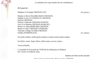 MONSIEUR CLOVIS CRESSON