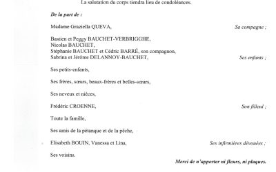 MONSIEUR JOËL BAUCHET