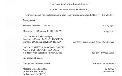 MONSIEUR FRANCIS BOIDIN