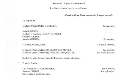 MONSIEUR GILBERT DEBUY