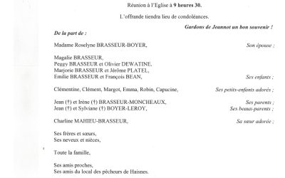 MONSIEUR JEAN BRASSEUR